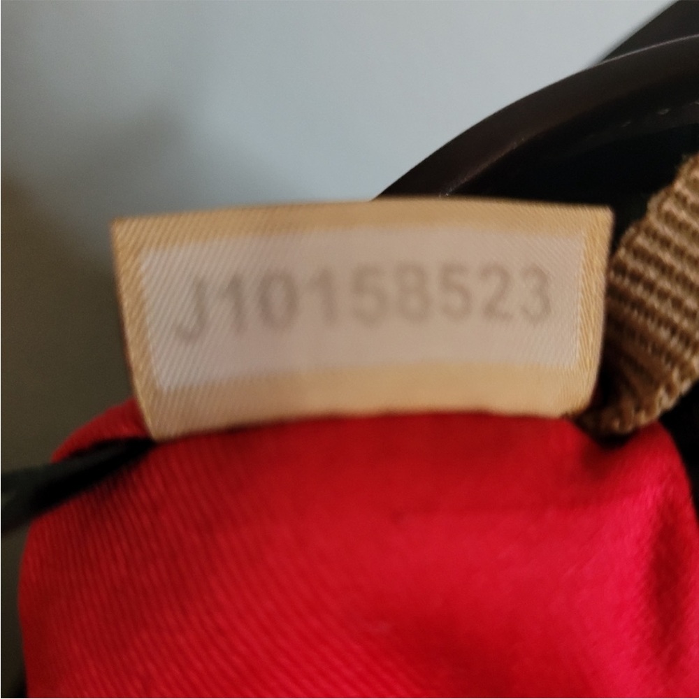 Dooney & Bourke Black Woven Leather Tote with Brown Accents - Picture 15 of 16